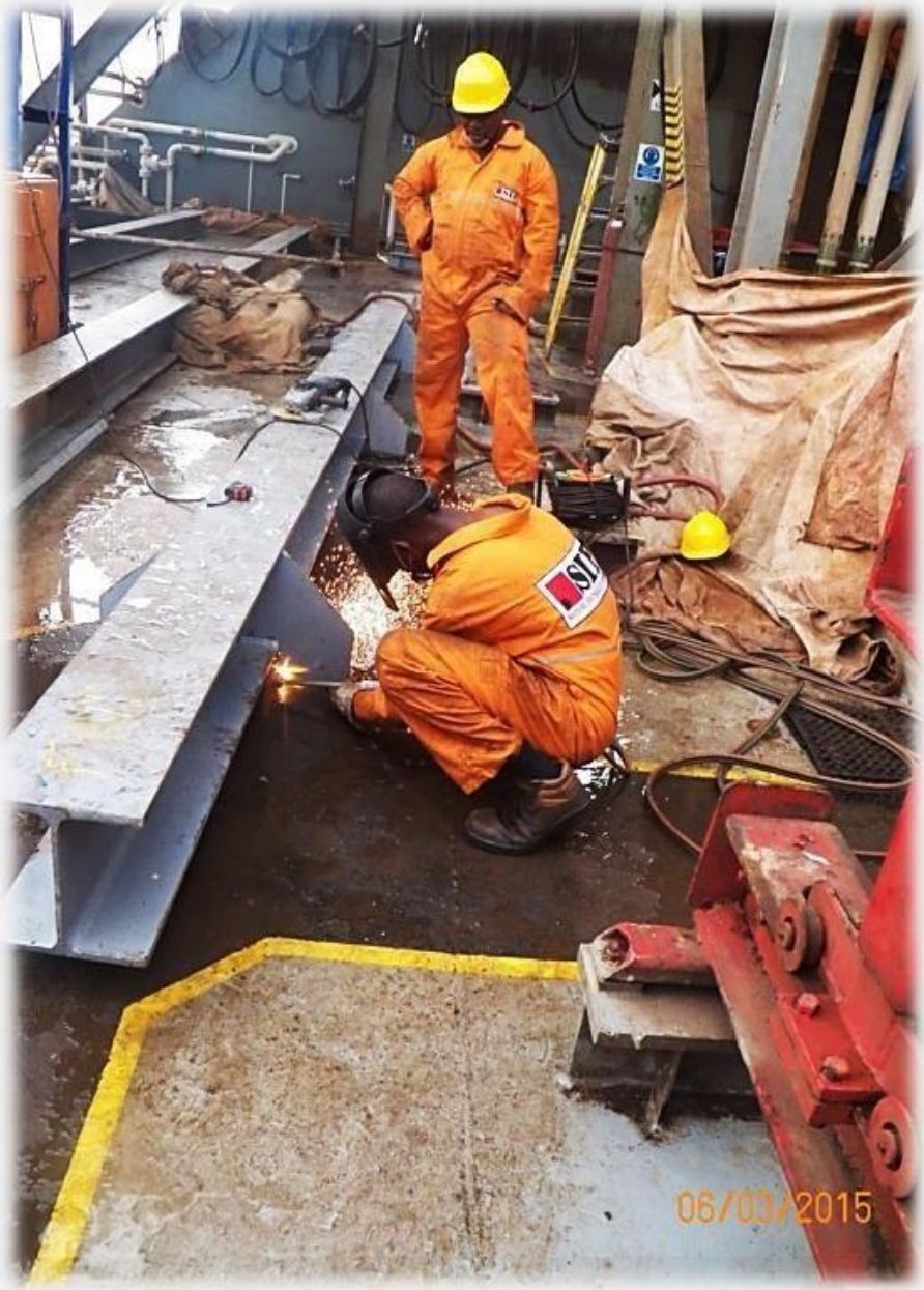 Palonnier en mer — Transocean